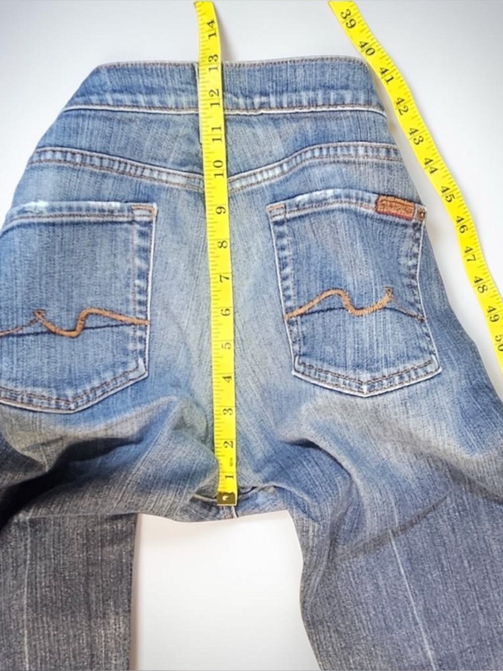 Seven for all Mankind Se7en Seven7 Bootcut Boot Cut Jeans Size 28 - Picture 8 of 11